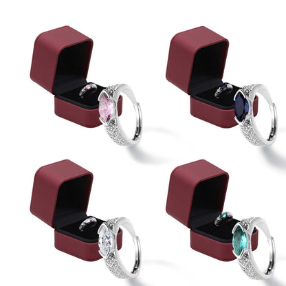 DIYSTAR  Magnetology Moissanite Diamond Ring(🔥LAST DAY SALE-80% OFF)