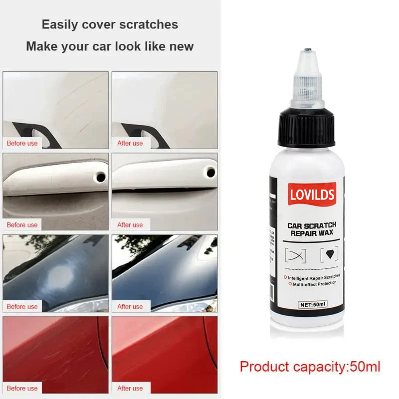 LAST DAY SALES 70% OFF🔥Car Scratches Repairing & Polishing Wax Paint Restorer