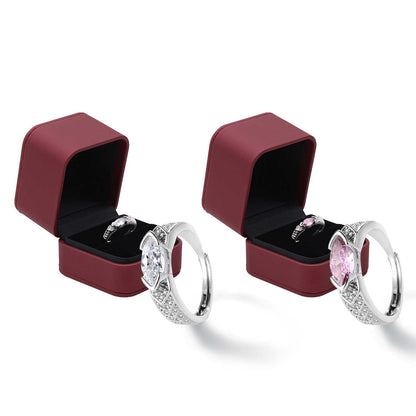 DIYSTAR  Magnetology Moissanite Diamond Ring(🔥LAST DAY SALE-80% OFF)