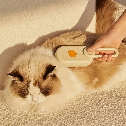 3-in-1 Pet Spray & Massage Brush with Essential oils FREE!