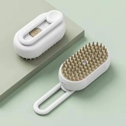 3-in-1 Pet Spray & Massage Brush with Essential oils FREE!