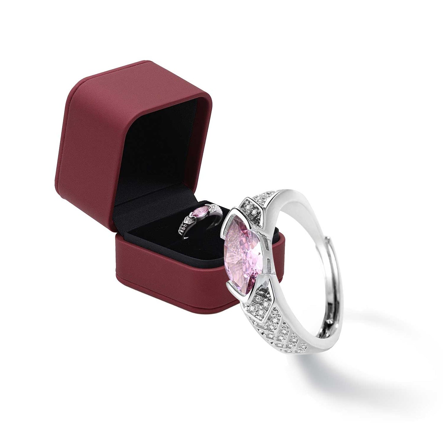 DIYSTAR  Magnetology Moissanite Diamond Ring(🔥LAST DAY SALE-80% OFF)